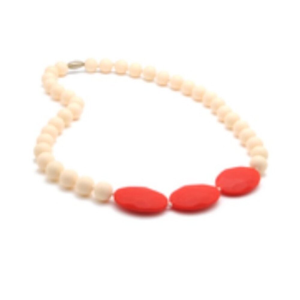 NEW Chewbeads Greenwich Teething Necklace Nursing Necklace Sensory Teether‎